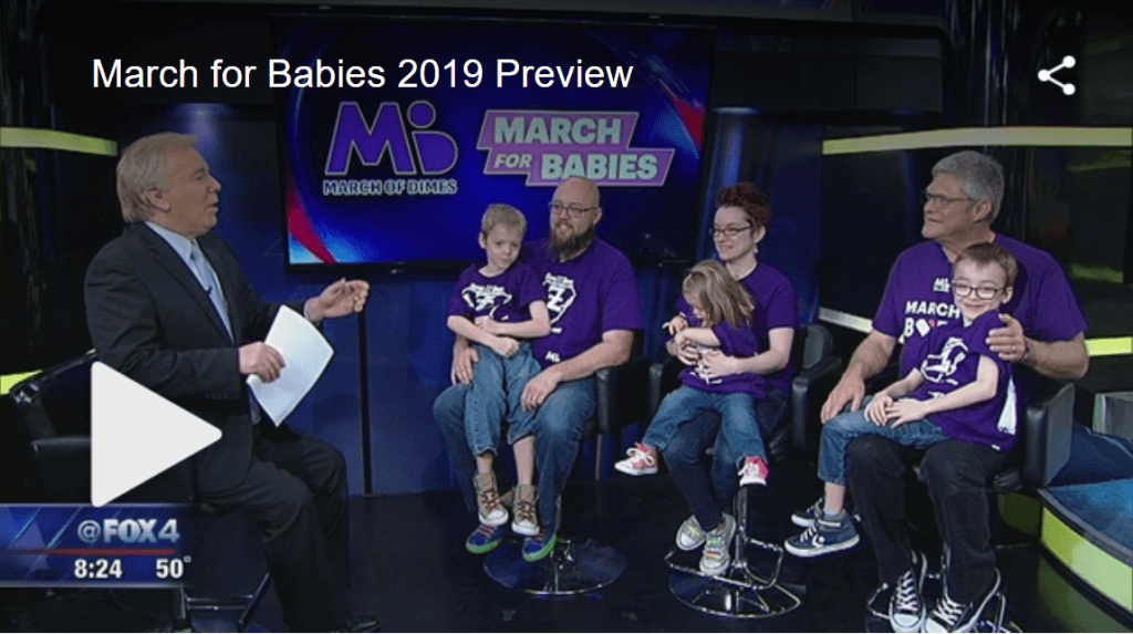 Fox 4 – Preview: March for Babies 2019