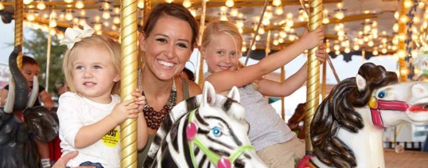 Carnival Rides At Oktoberfest Fort Worth