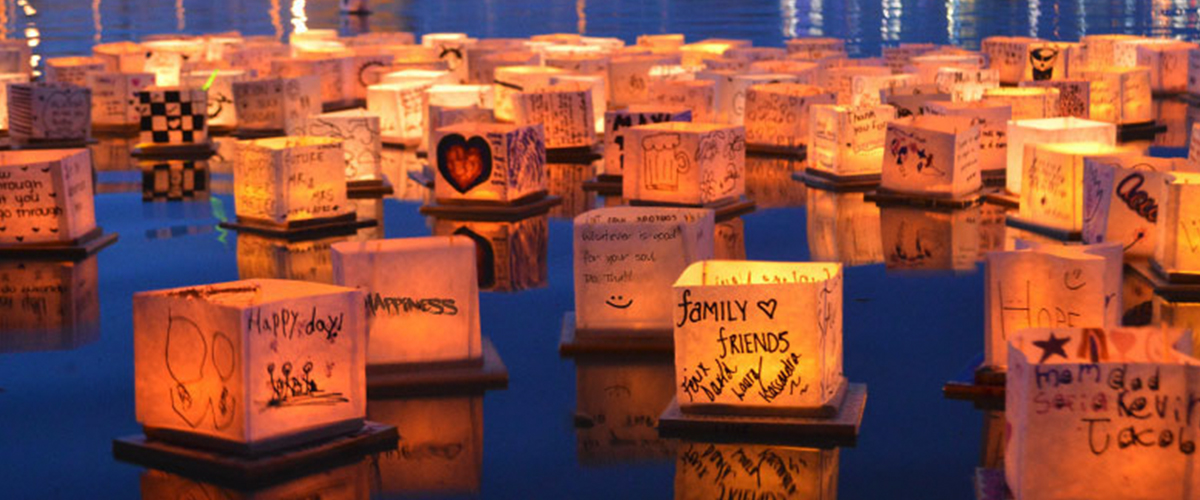 Water Lantern Festival Panther Island Pavilion